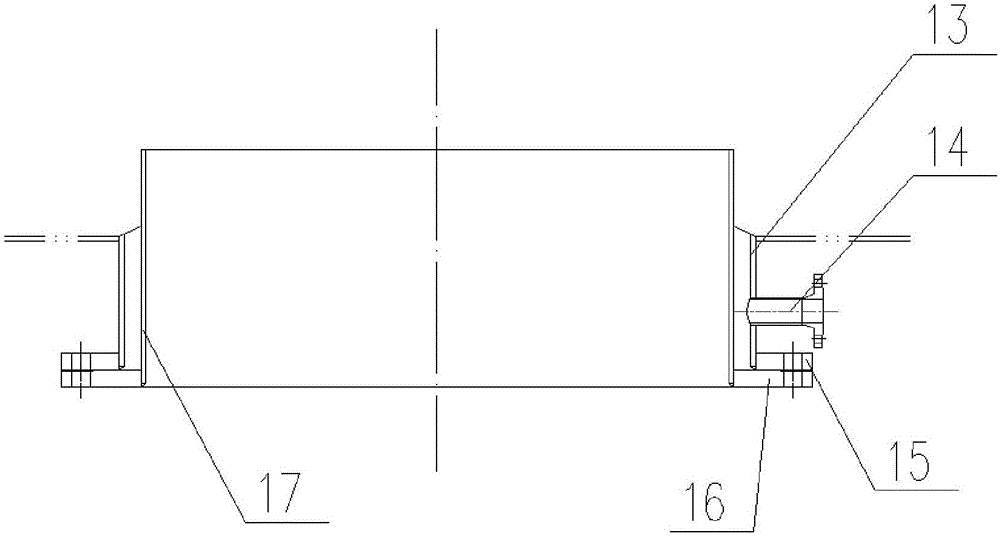 Condenser for acid steam