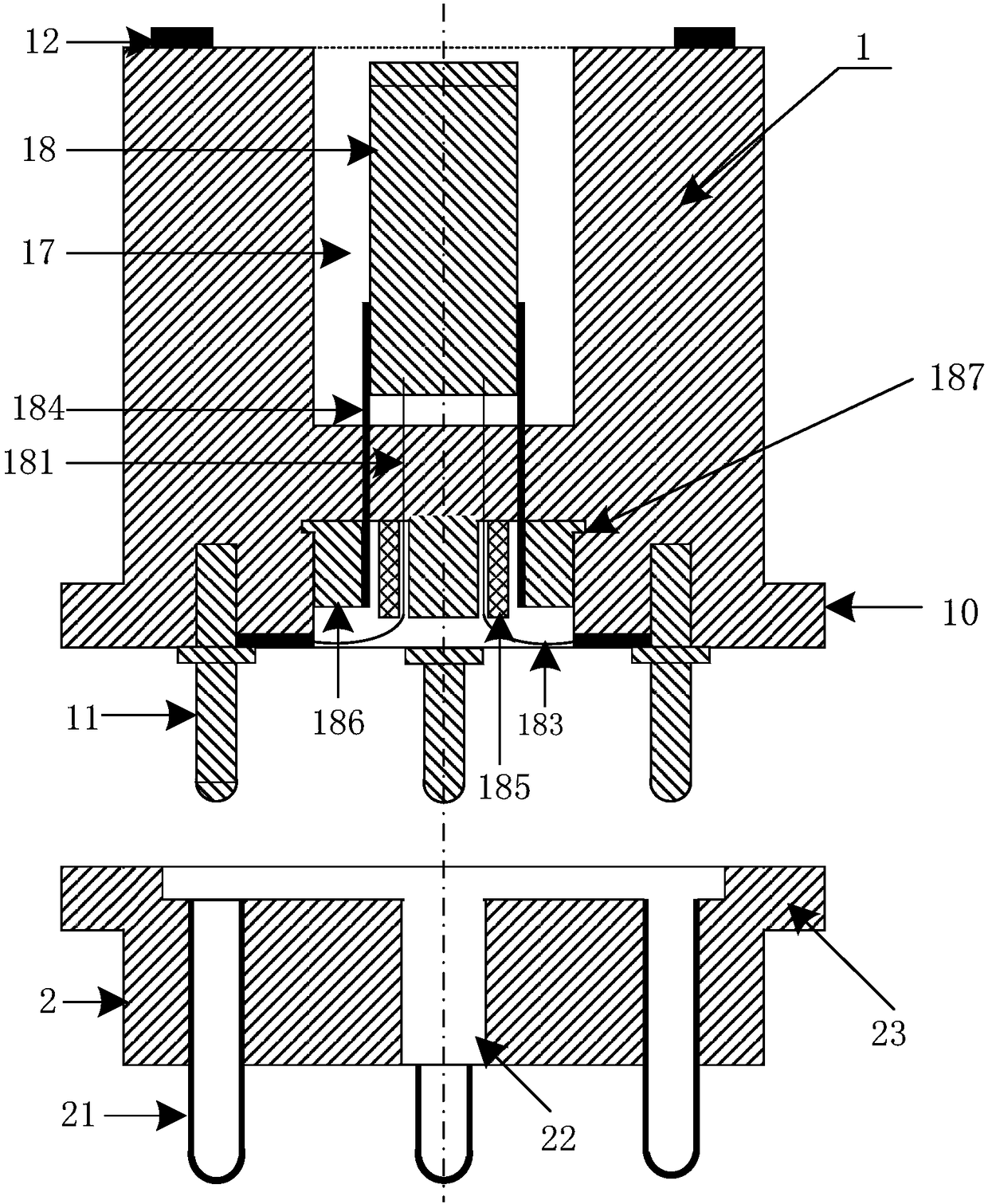 Cathode assembly and x-ray light source and ct equipment with the cathode assembly