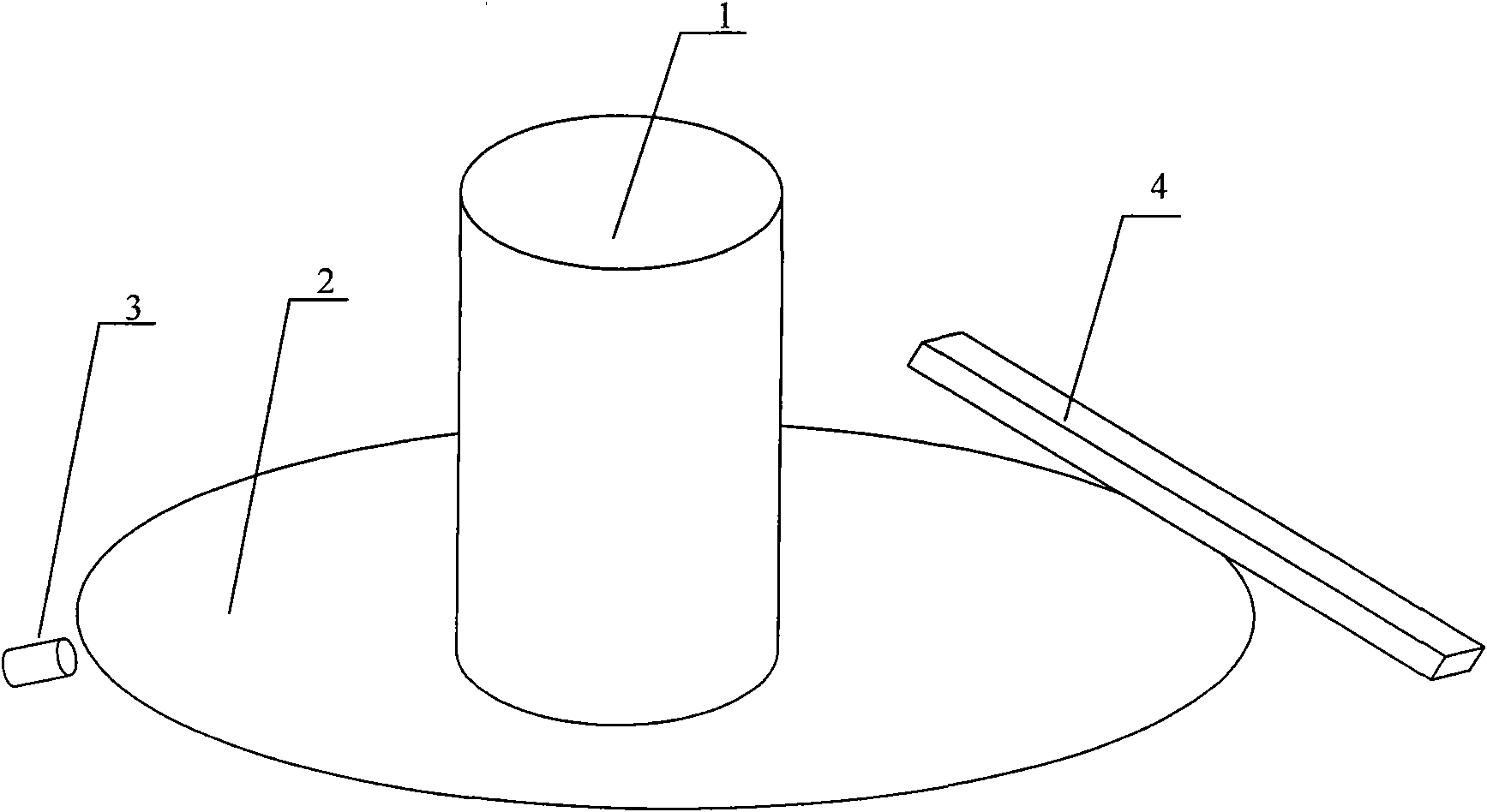 Correcting method aiming at CT ray hardening in multi-phase flow system