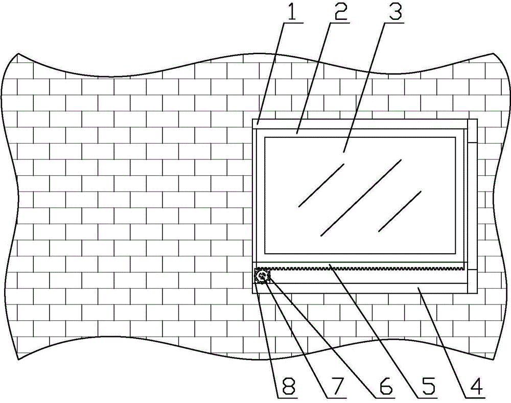 Automatic sliding window of livestock shed