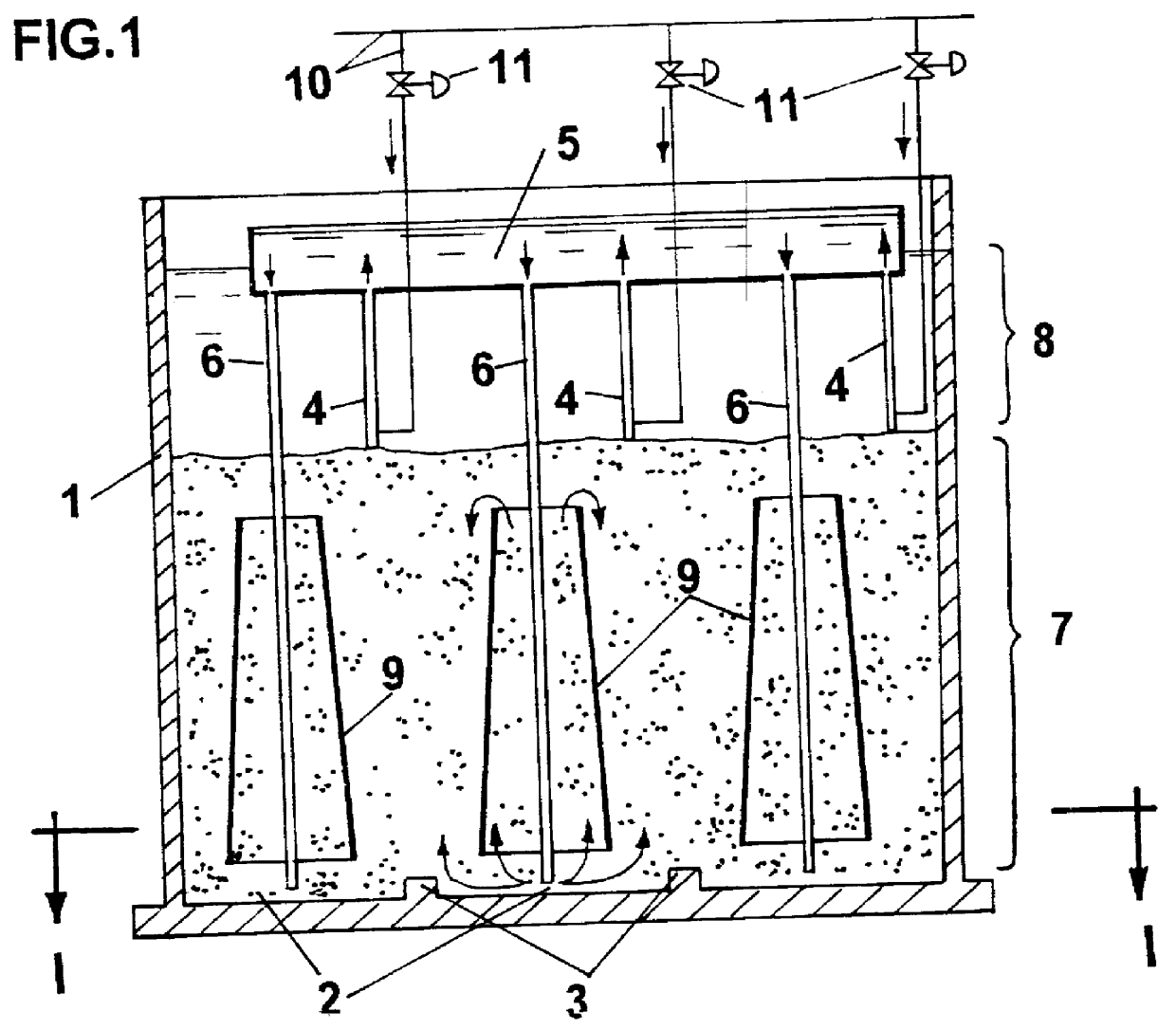 Method and apparatus for fluidization of particulate bed materials