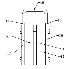 Internal heating device for clinical sample machine of glycosylated hemoglobin analyzer