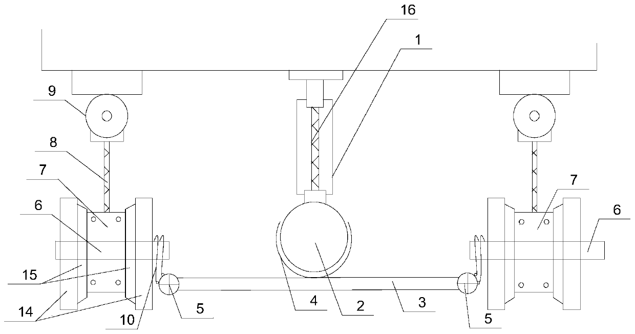 Balance type vehicle balance control device