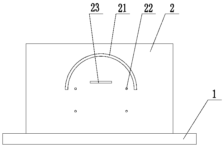 Light refraction teaching demonstration device