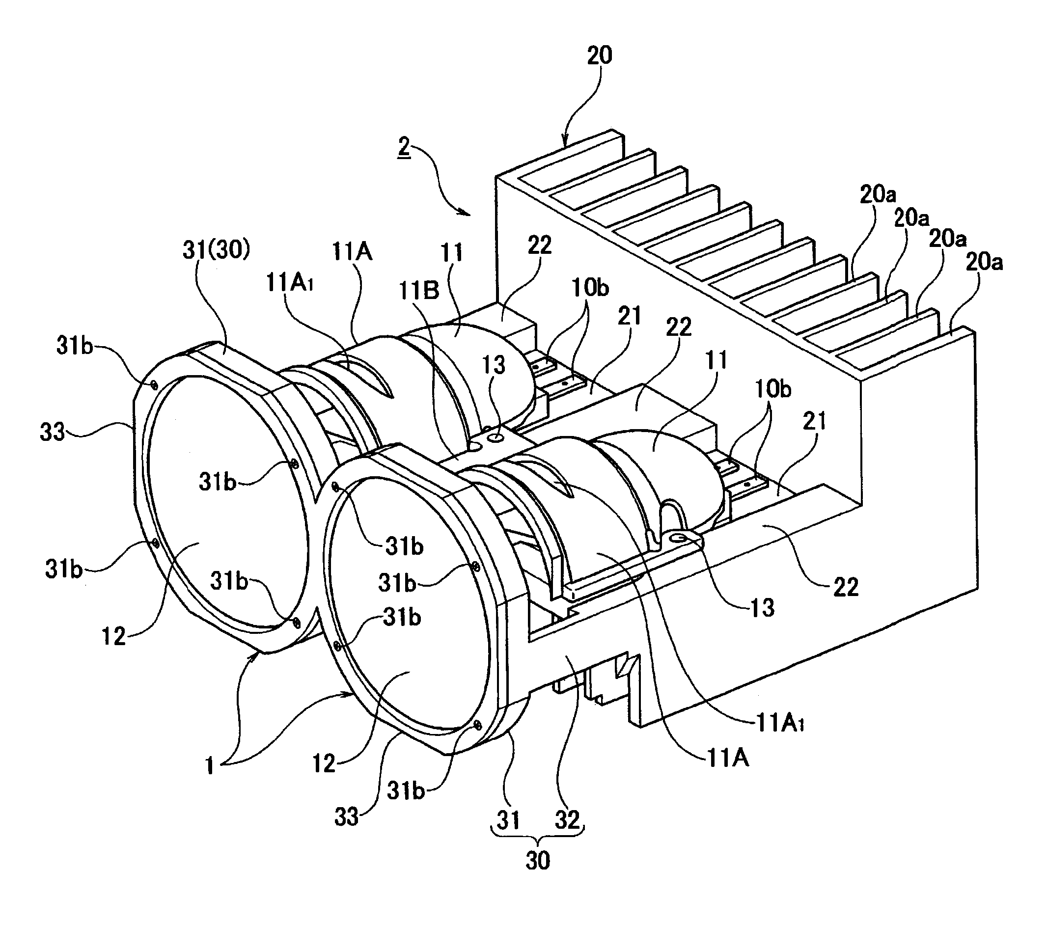 Vehicle lighting device