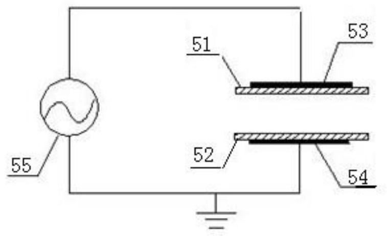 Double-tray chemical-looping hydrogen production device and method for treating sludge biomass solid waste