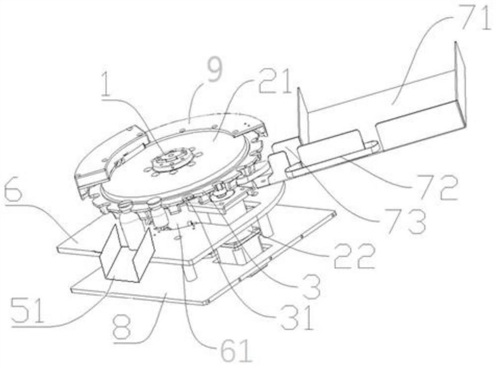 Automatic feeding cap stripping machine