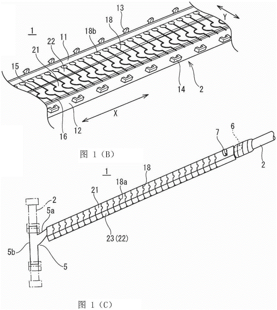 Outer cover material for wire harness, and routing structure for wire harness