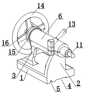 Drilling device for rubber sheets