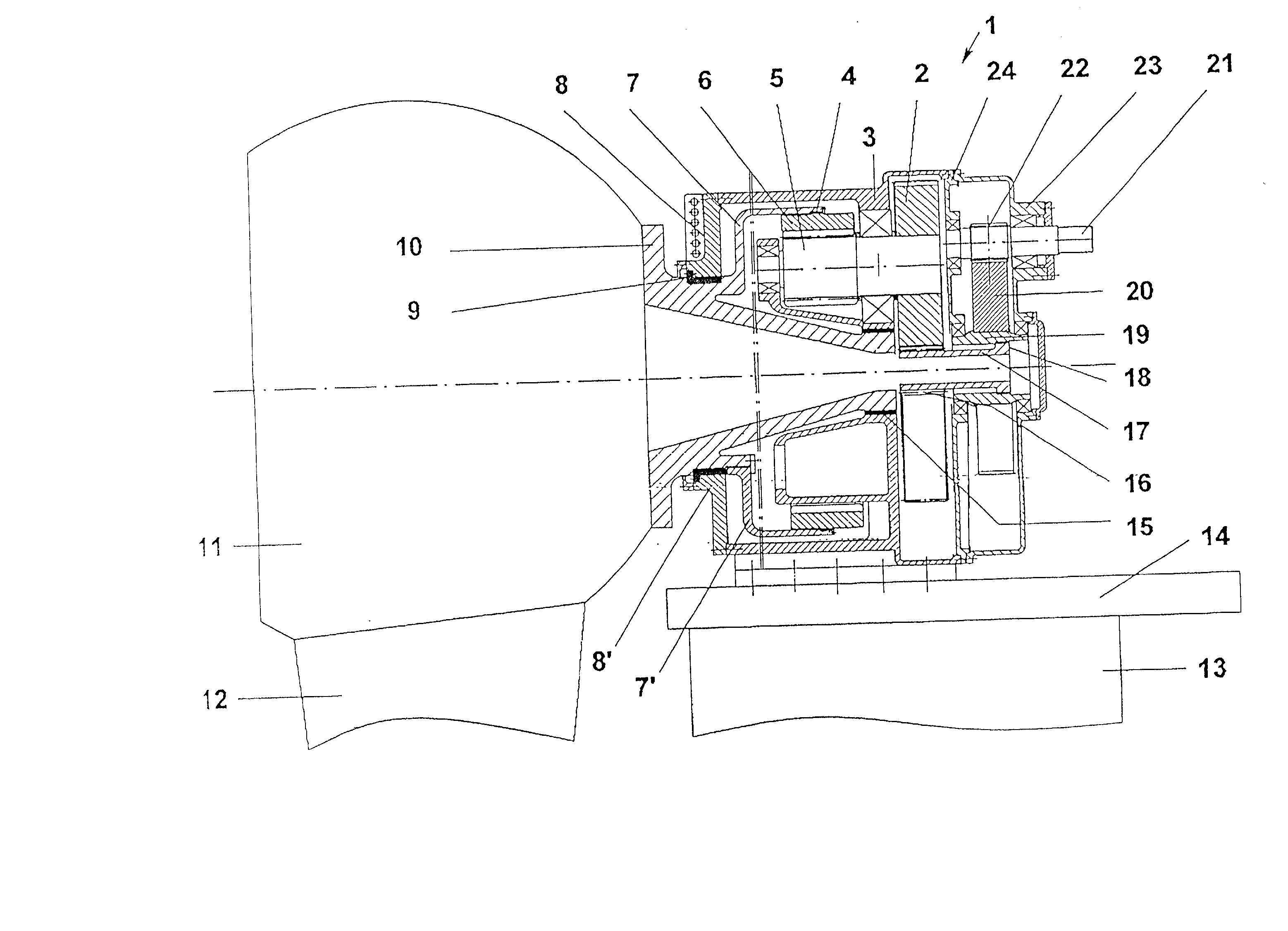 Transmission for wind generators