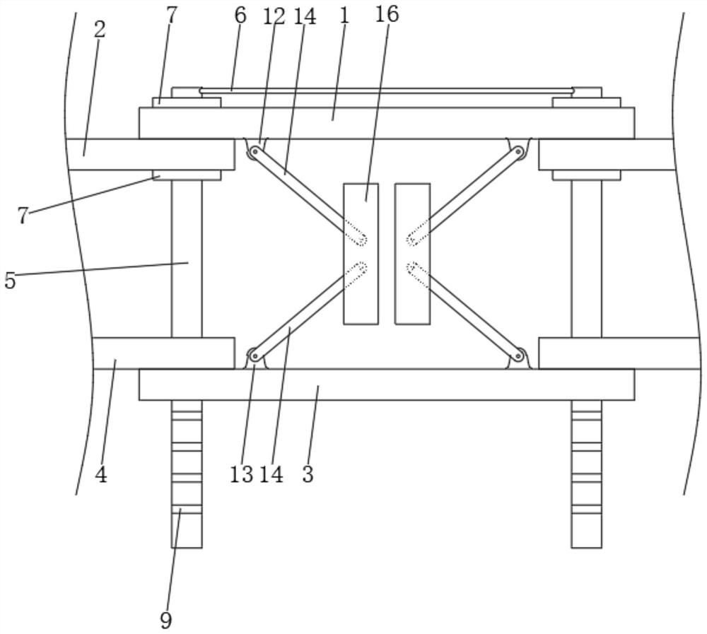 Chain type hoop applicable to various installation environments and using method thereof