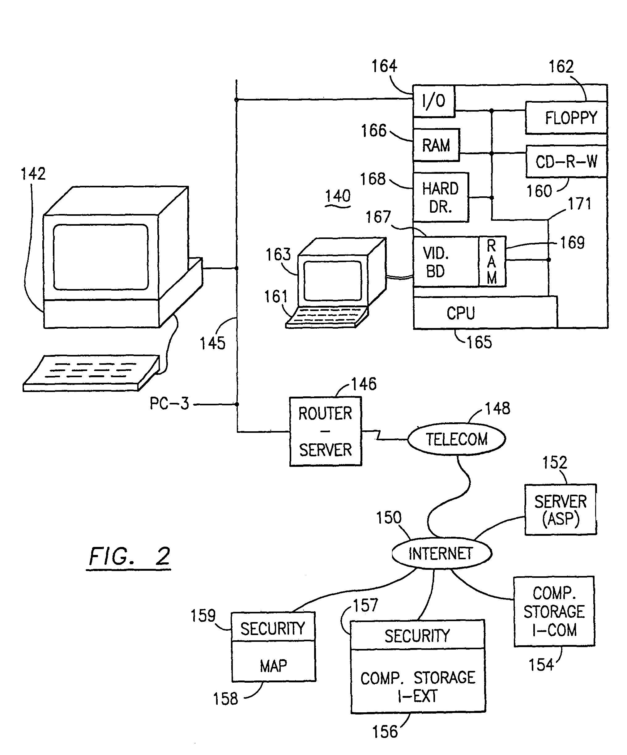 Data security system and method with editor