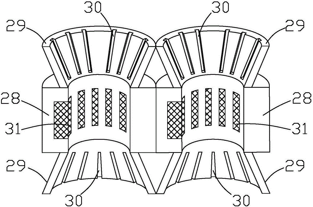 Water-cooled canned pump