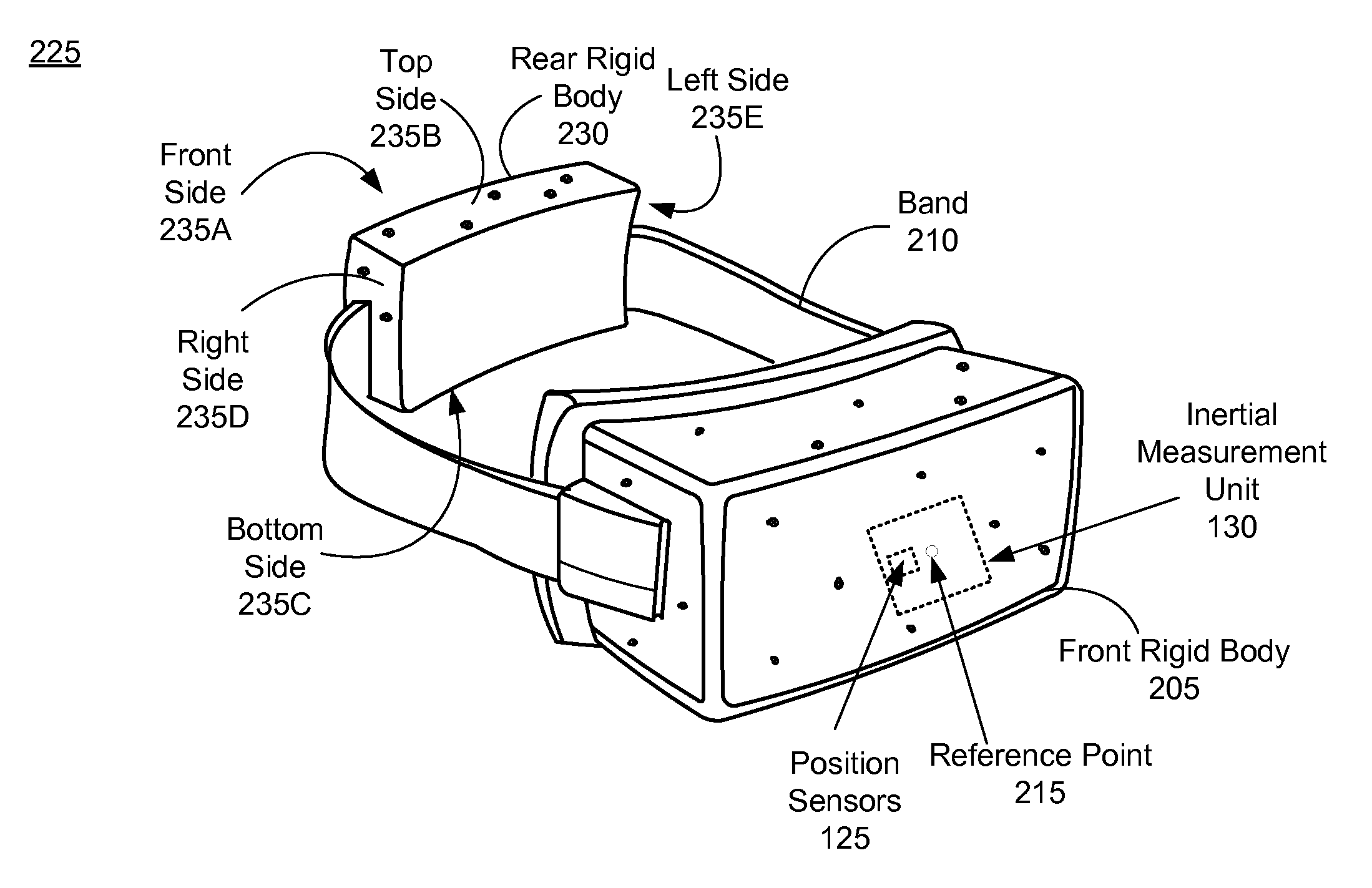 Calibration of multiple rigid bodies in a virtual reality system