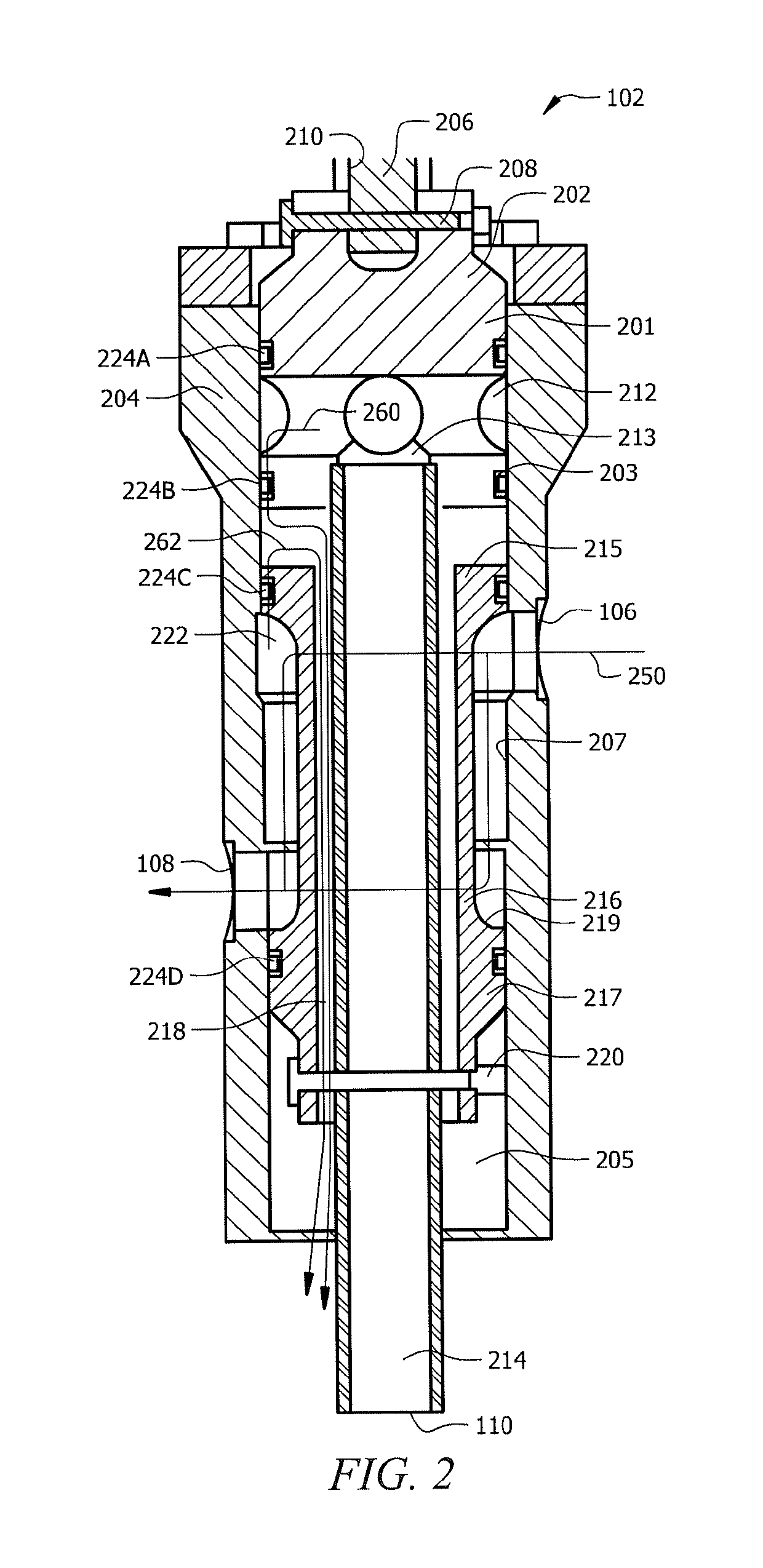 Actuating dump valve