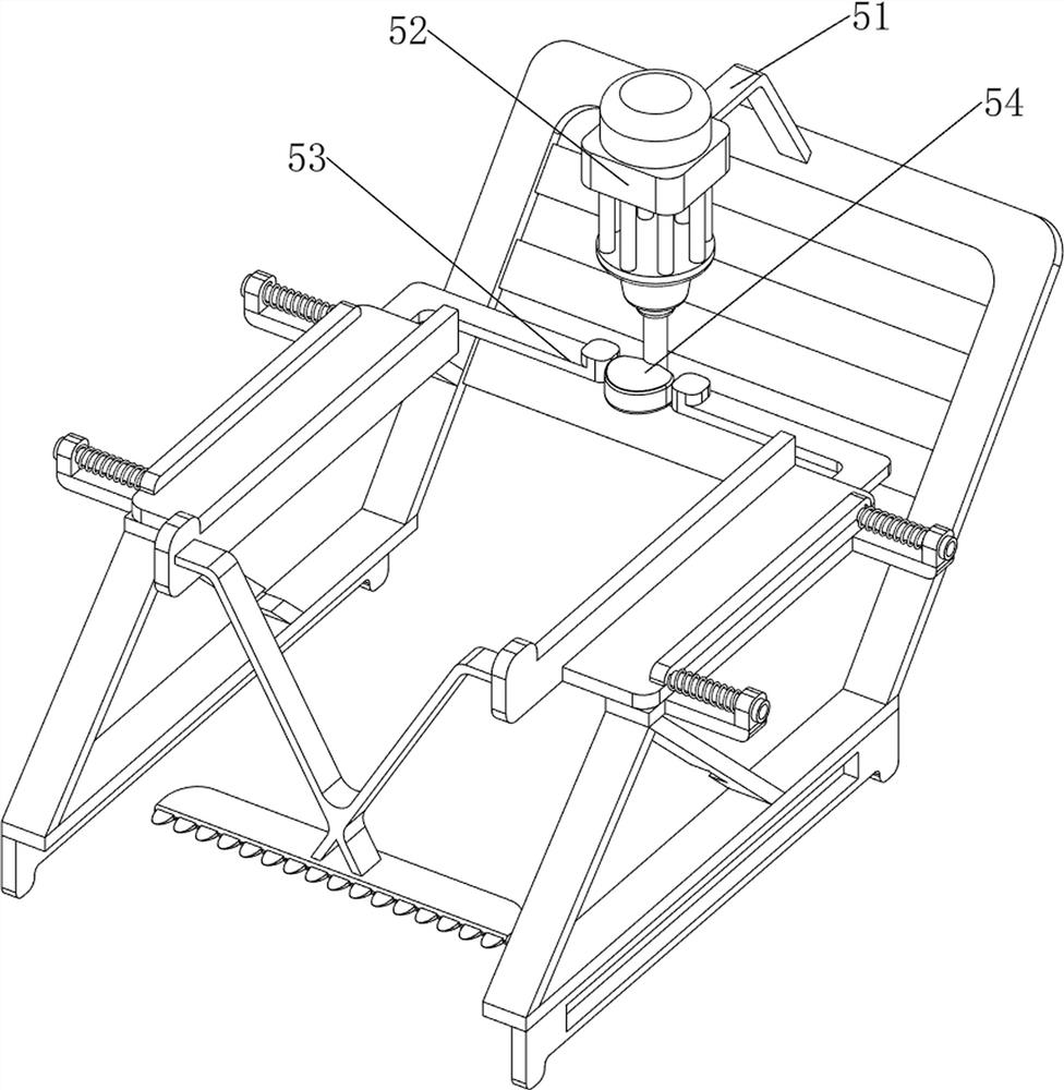 Height-adjustable vegetation maintenance weeding equipment