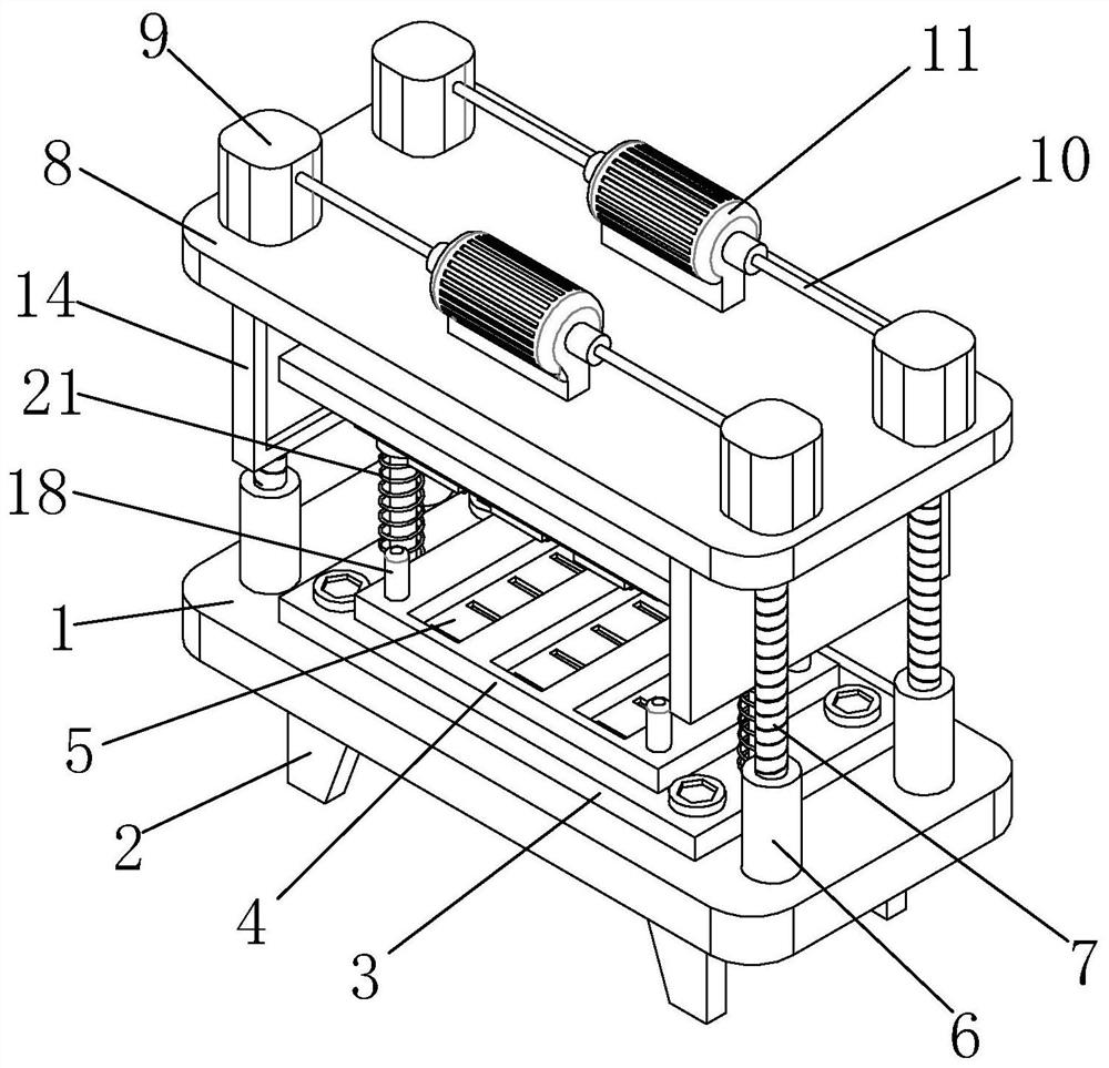 a stamping device