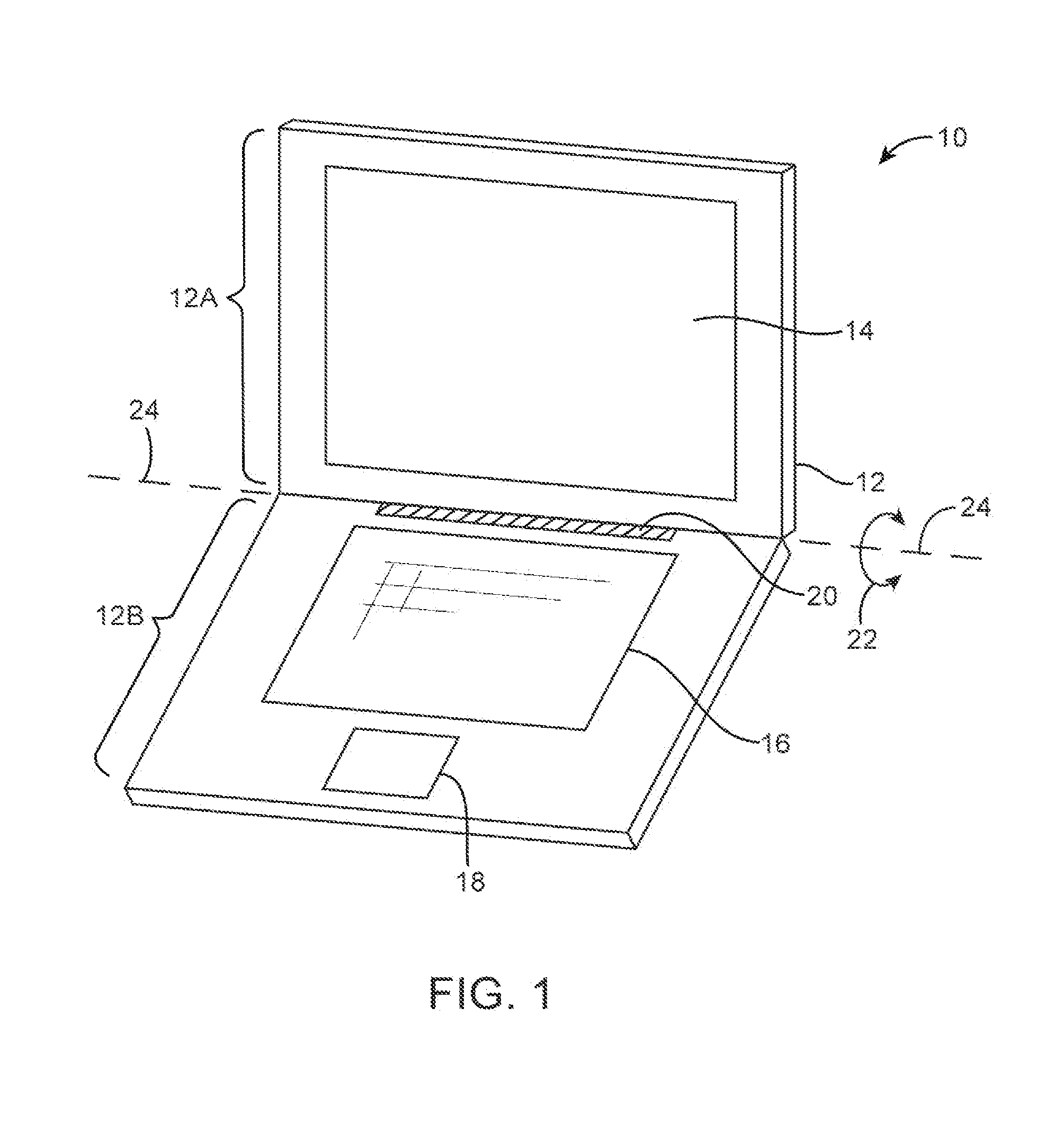 Displays With Logos and Alignment Marks