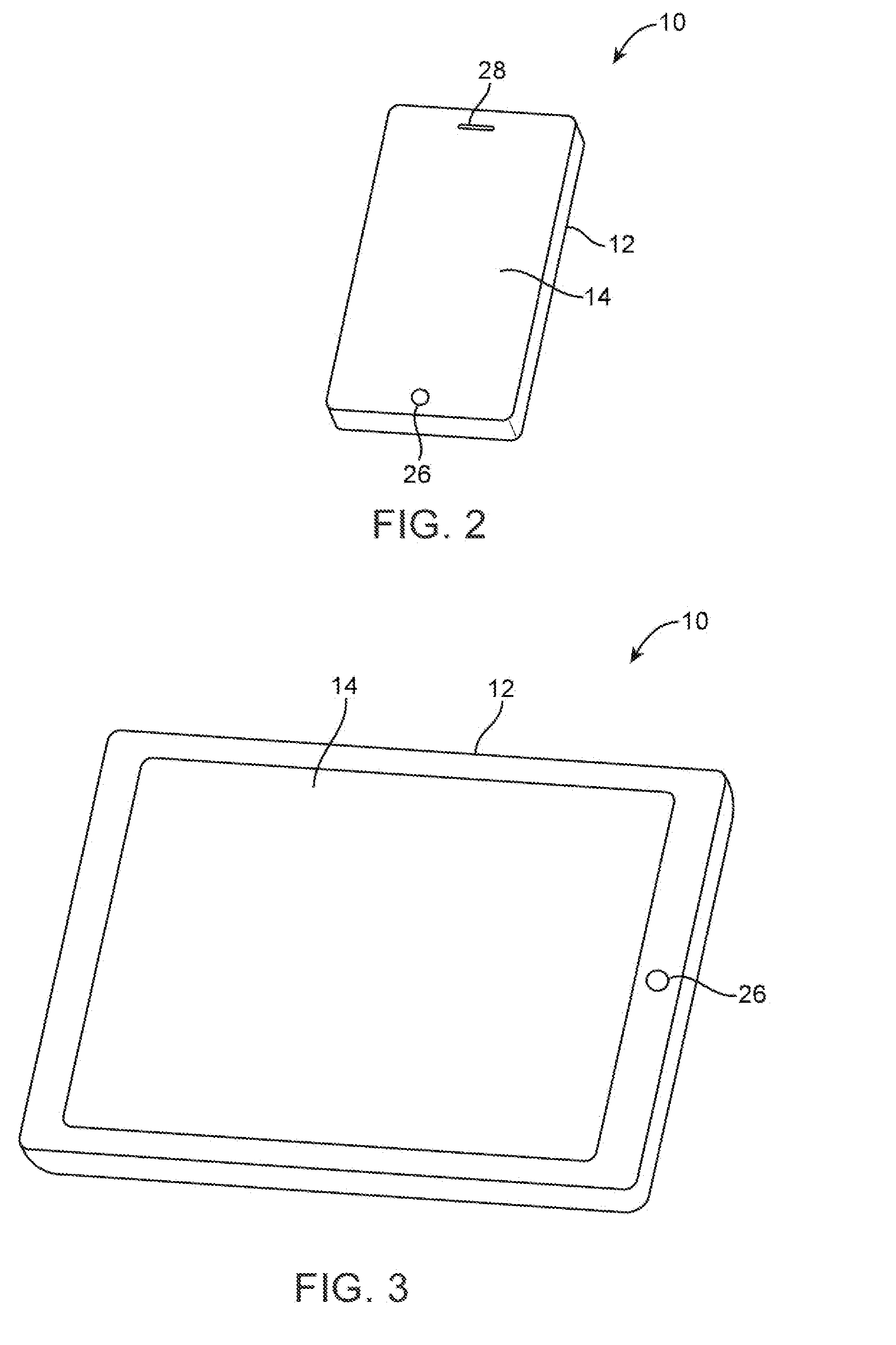 Displays With Logos and Alignment Marks