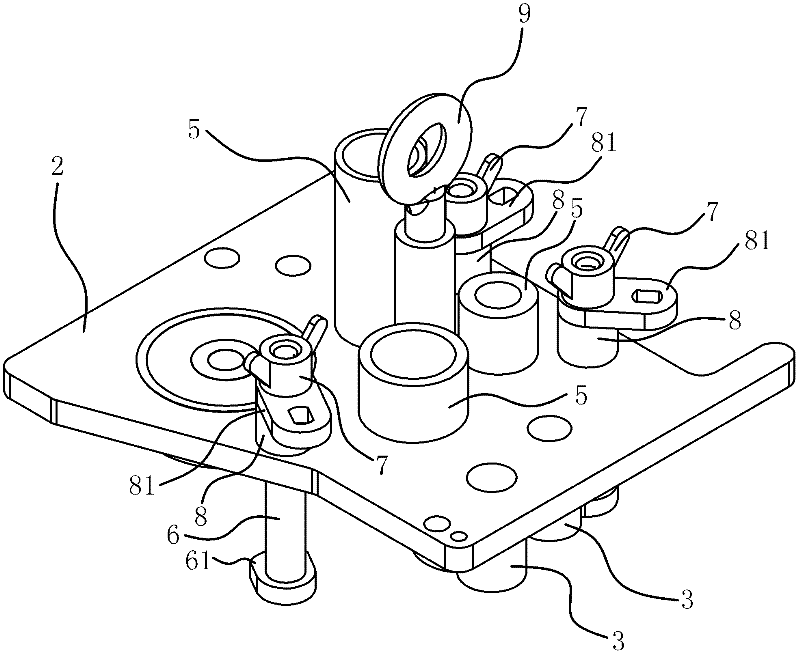 Hoisting clamp for speed changer assembly