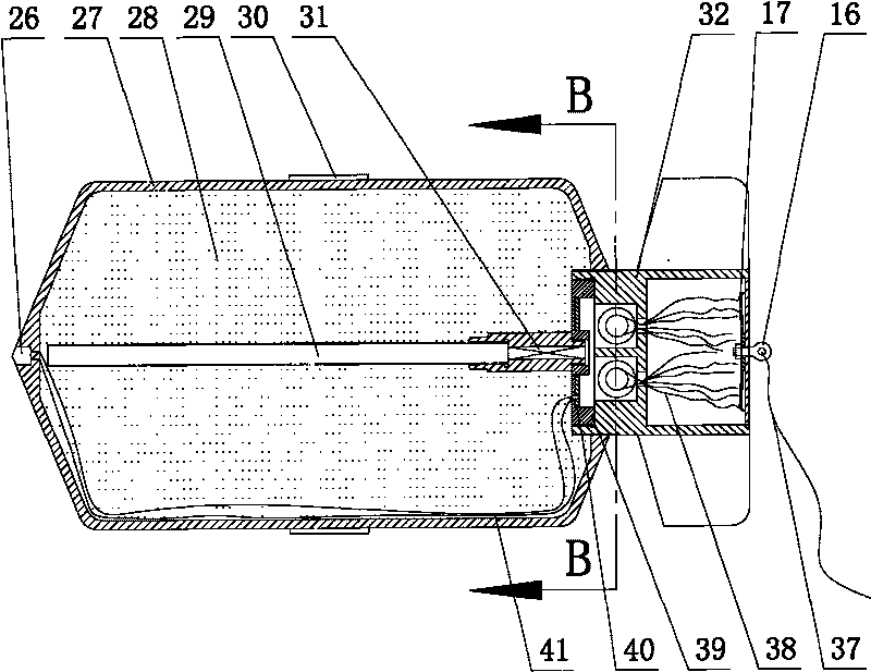 Intelligent forest fire extinguishing bomb