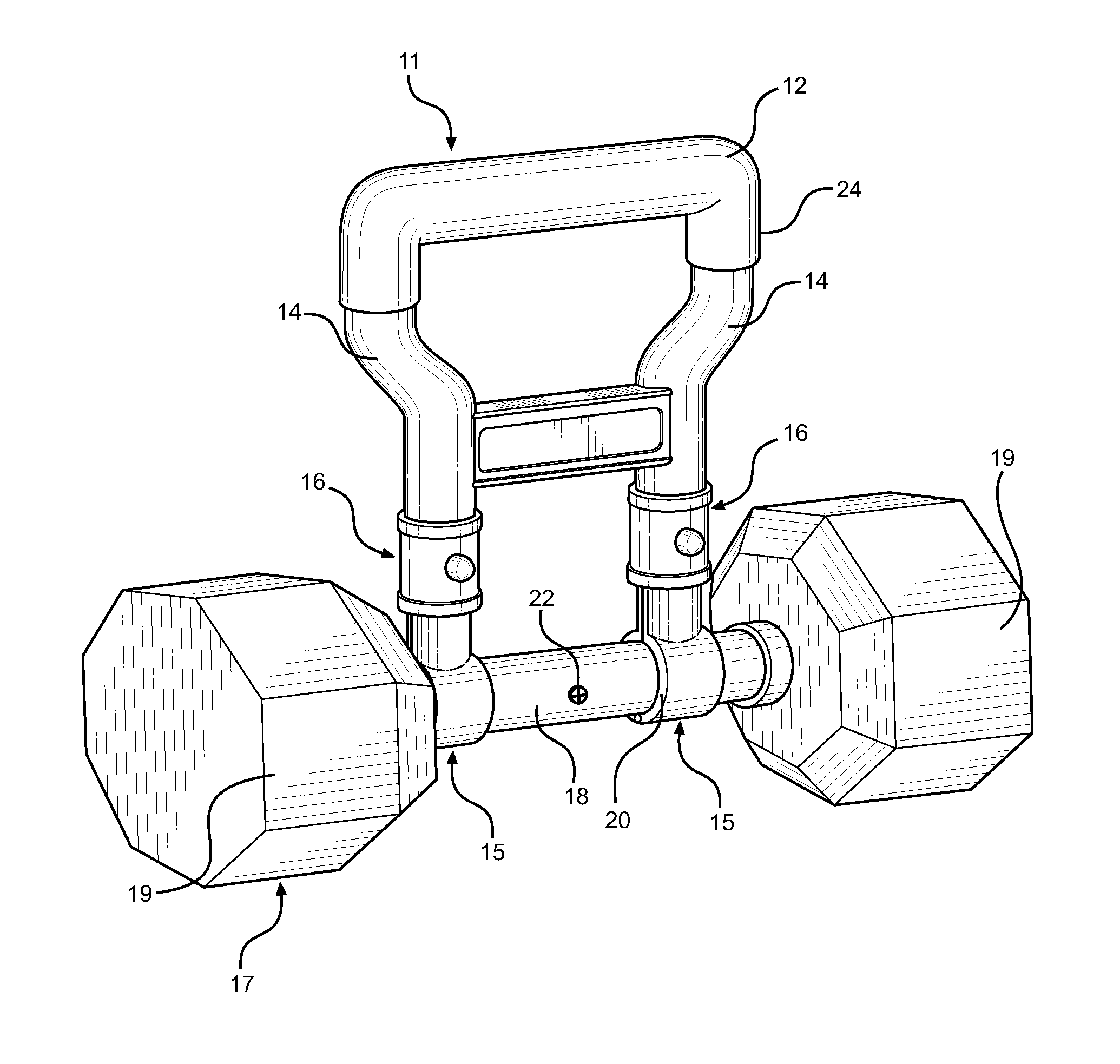 Dumbbell Retention Device