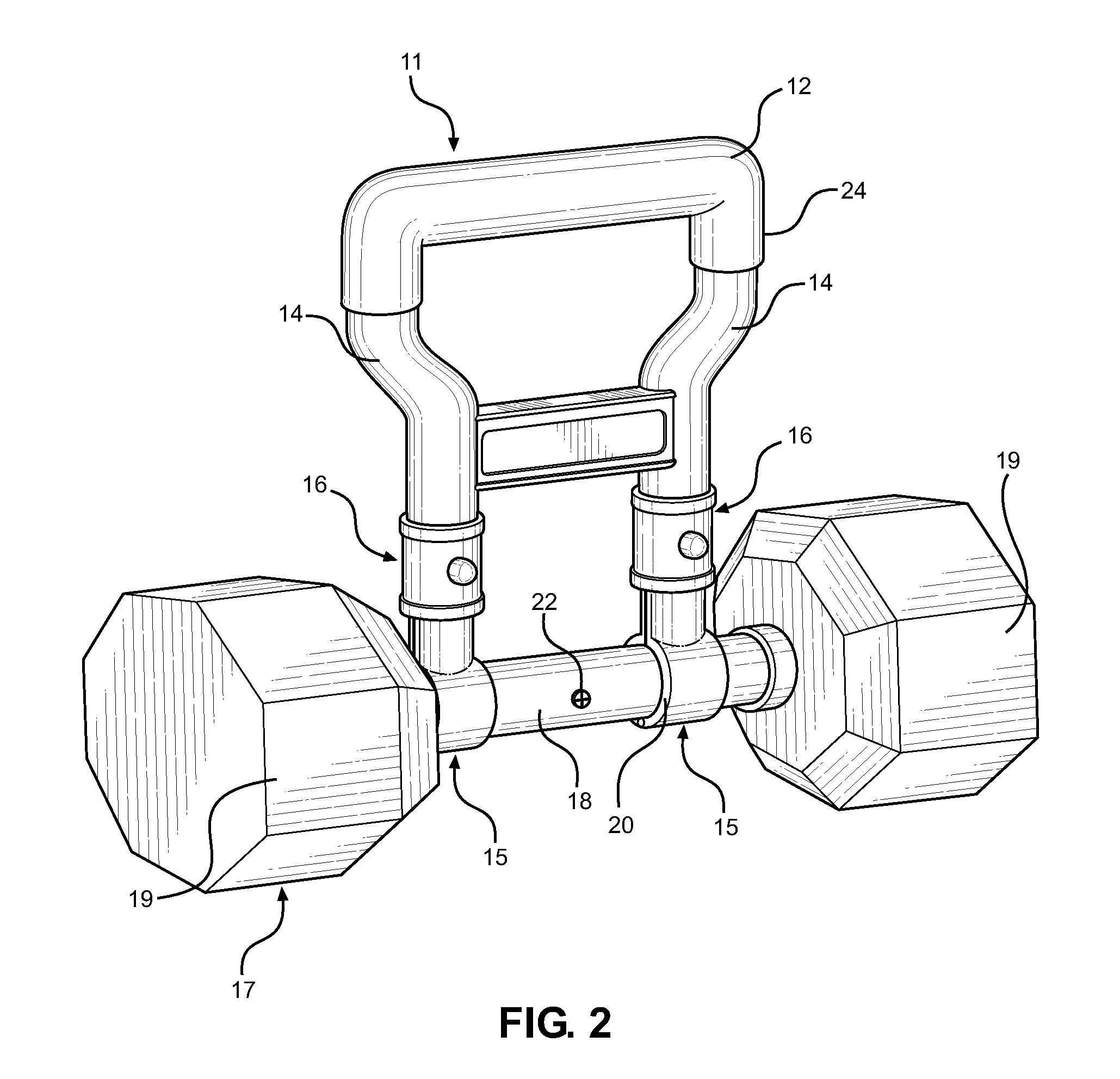 Dumbbell Retention Device