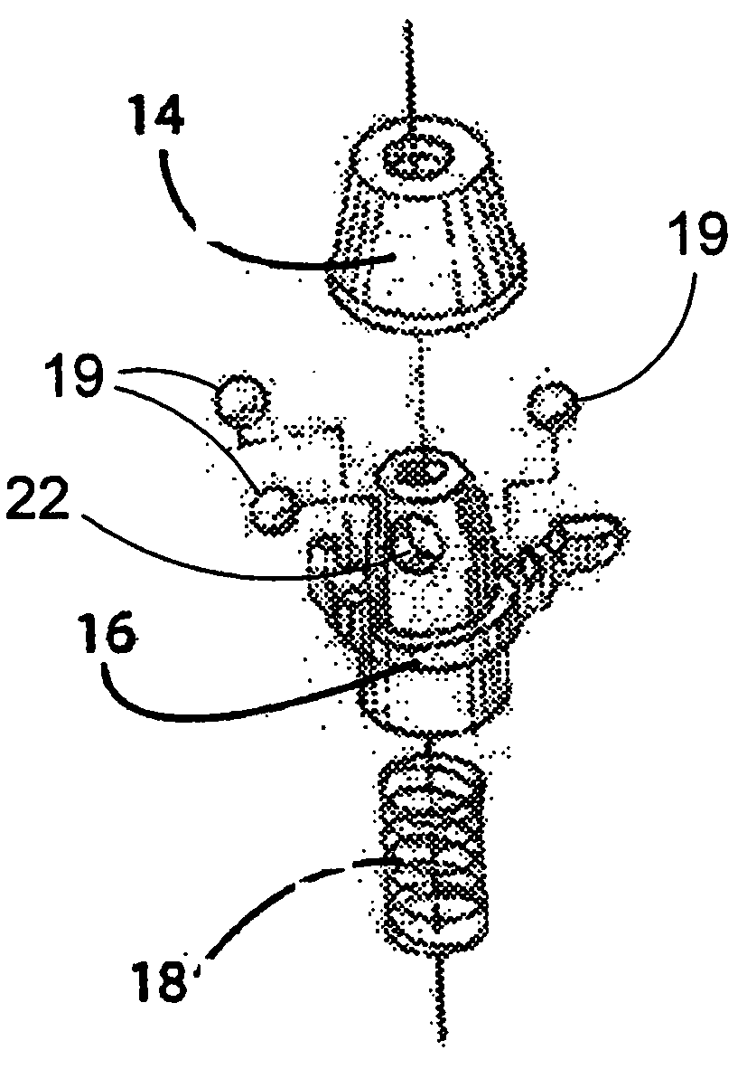 EAS tag with ball clutch