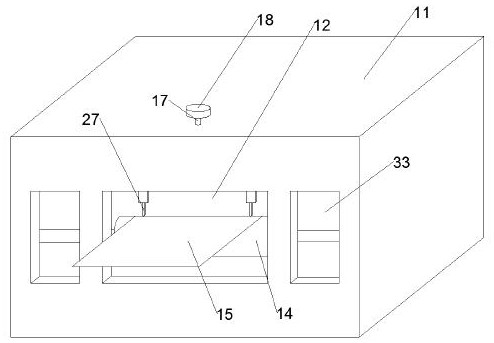 A winding device for non-woven fabrics