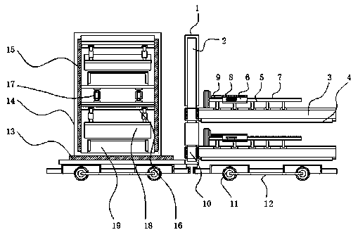 Soft robot having transport function for material transport