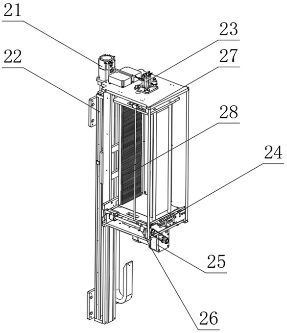 ALD automatic feeding and discharging machine