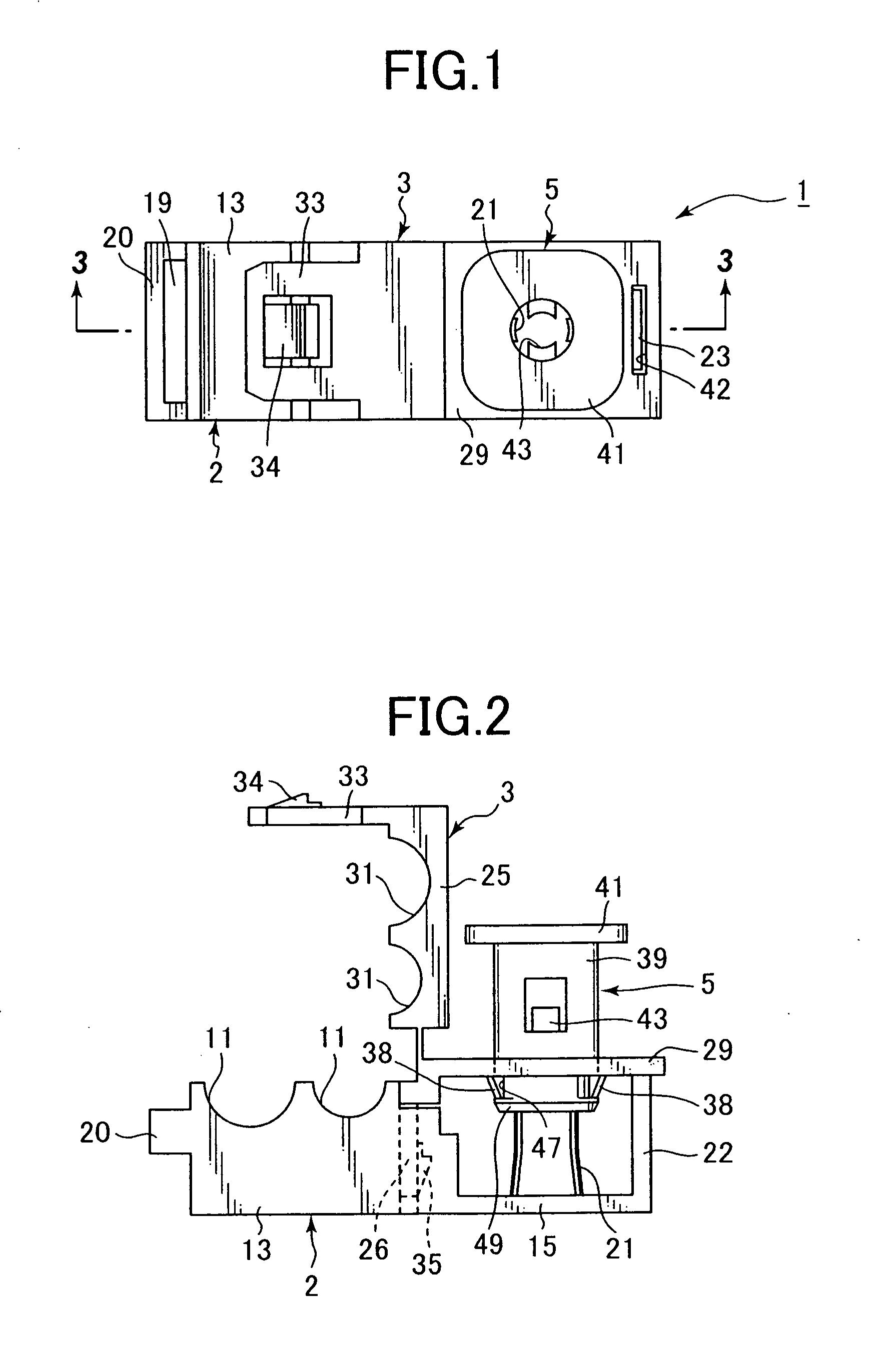 Clamp device for long component