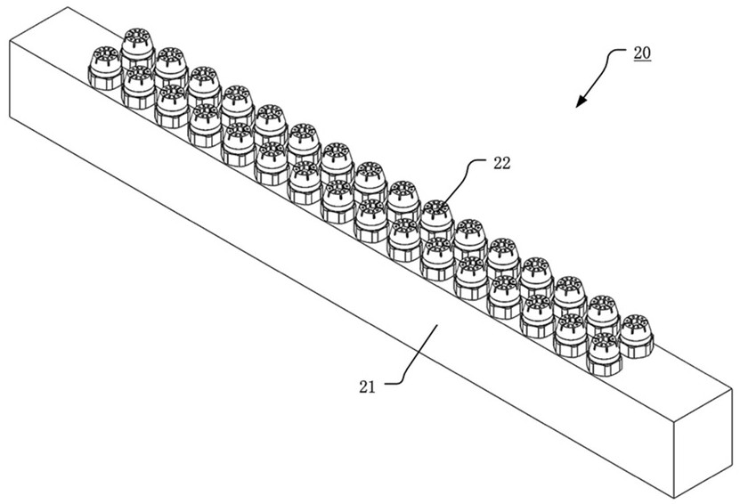 A polishing temperature control device, chemical mechanical polishing system and method