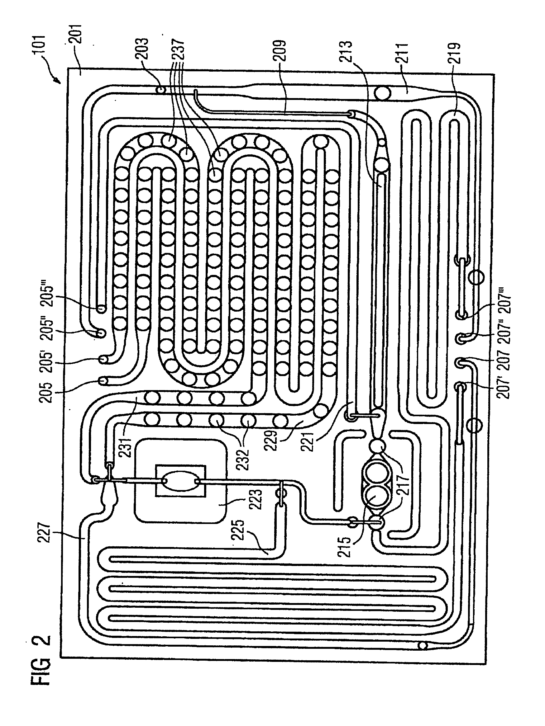 System for operating a system for the integrated and automated analysis of DNA or protein