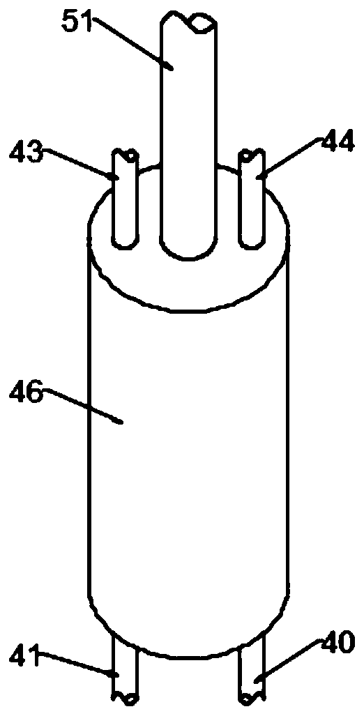 Irrigation device for water conservancy project