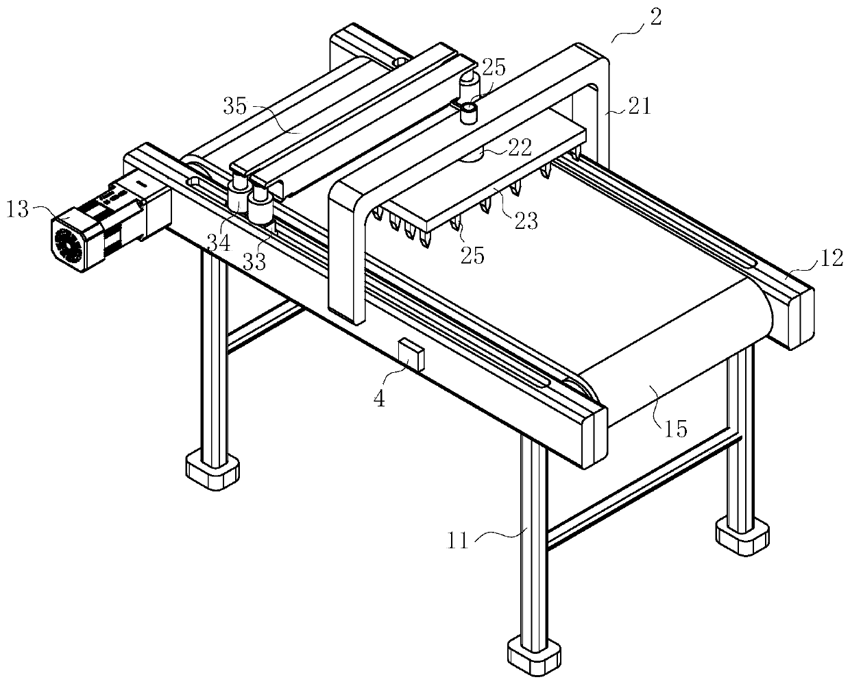 Ink-jet printing and dyeing device and method