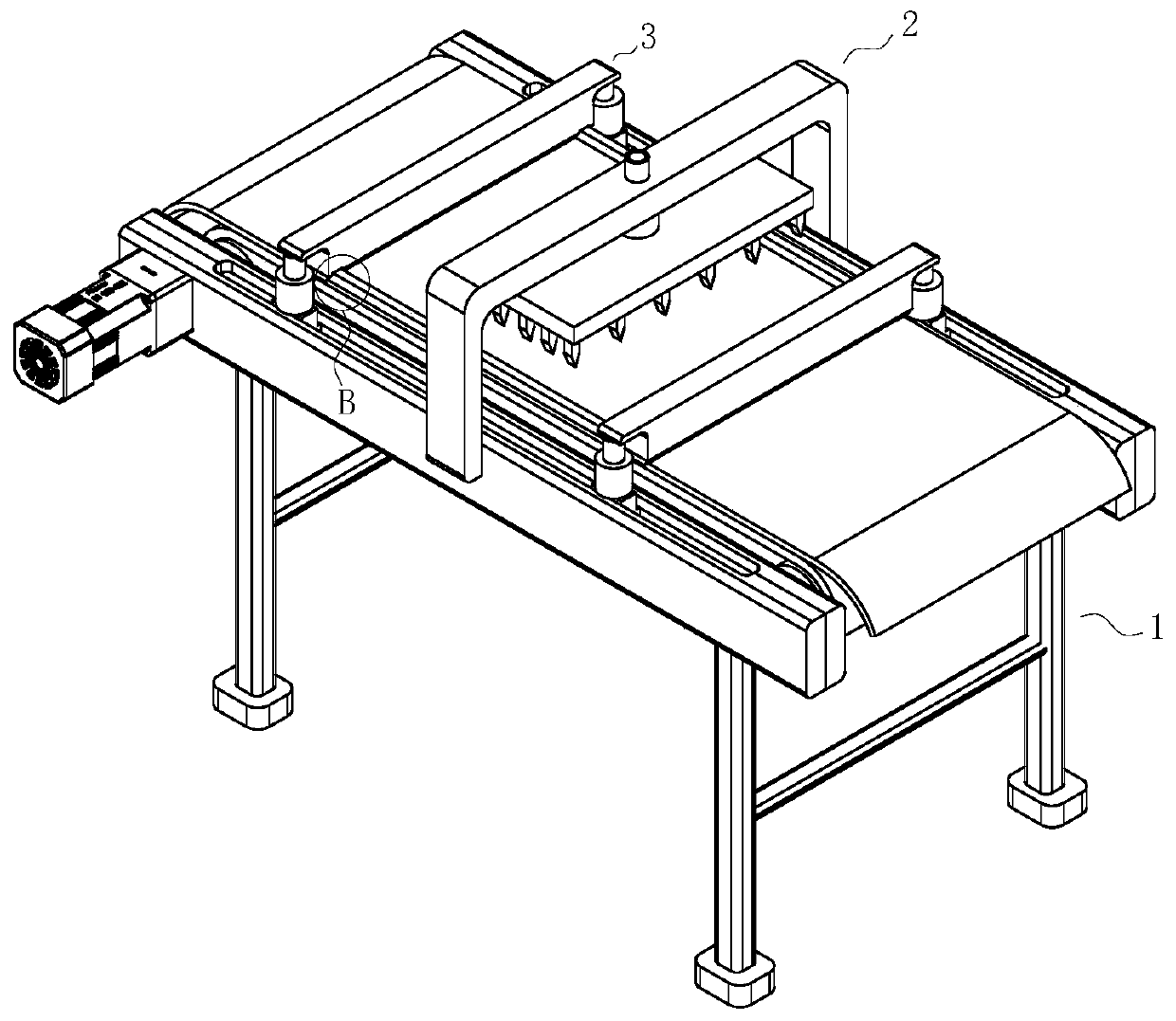 Ink-jet printing and dyeing device and method