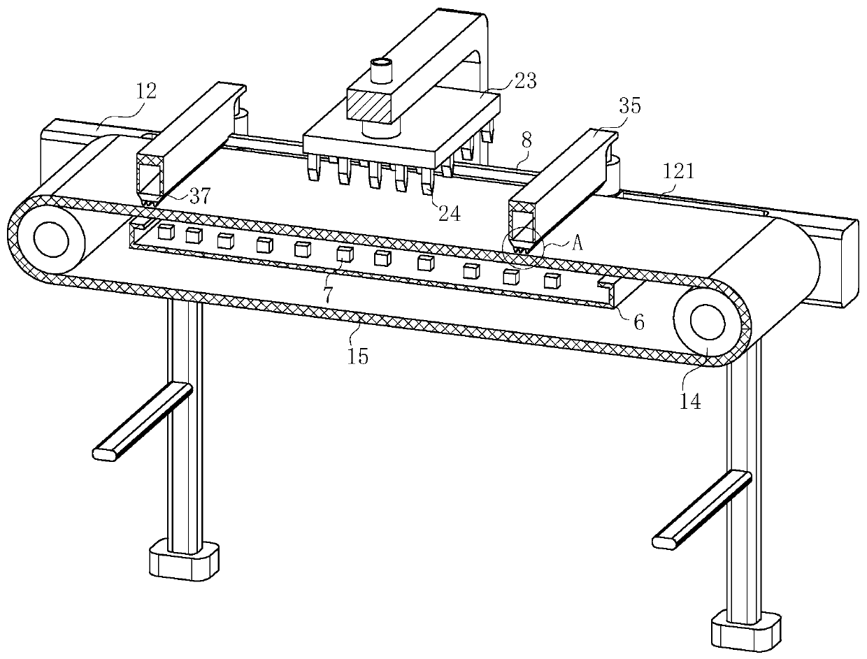 Ink-jet printing and dyeing device and method