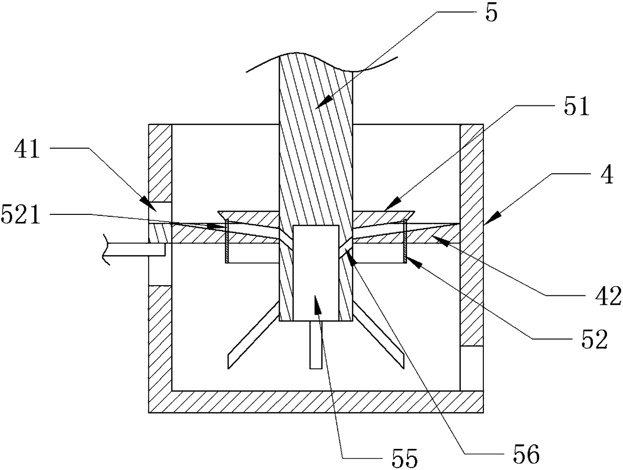 Planting device convenient for fertilization of lotus roots