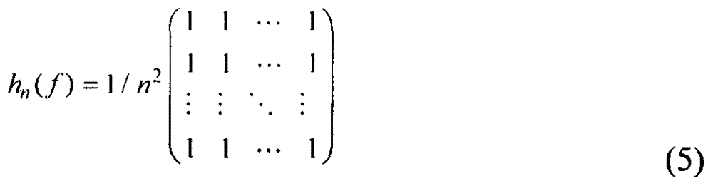 Target sensing method based on compressed sensing classification