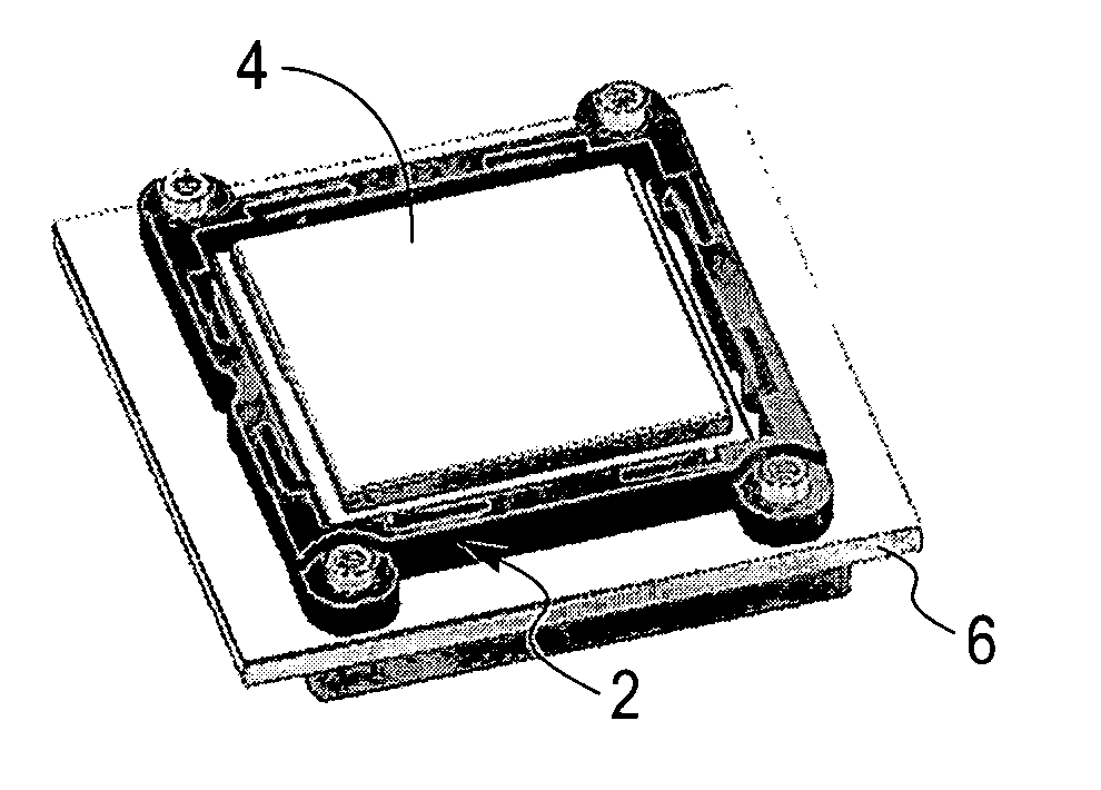 Mixed electrical and optical LGA interposer for facilitating chip to board communications by dual signal types