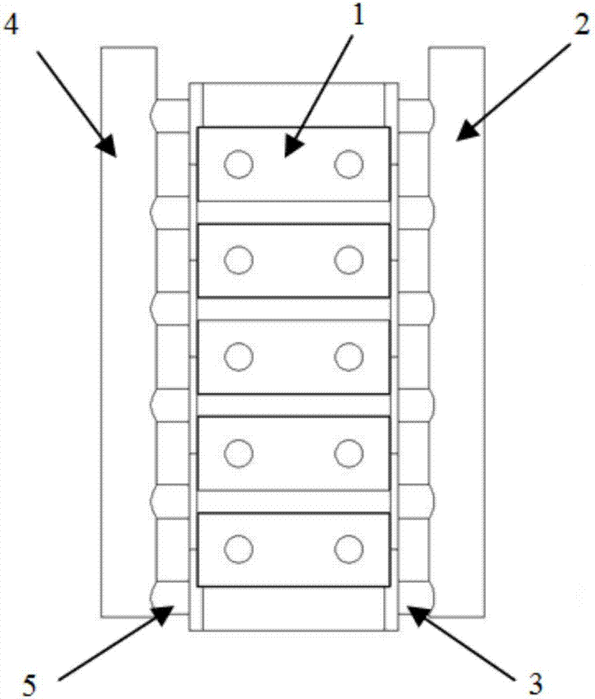 Electric automobile battery module