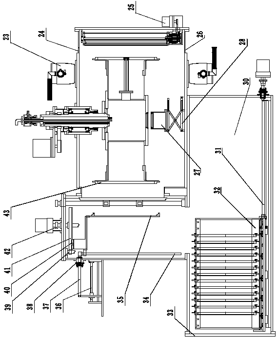 A kind of magnetron sputtering optical coating equipment and coating method with vacuum mechanical arm