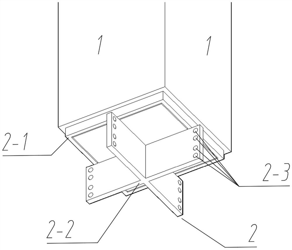 Fabricated RC column connecting joint based on steel hoop plate-steel tooth groove connecting piece