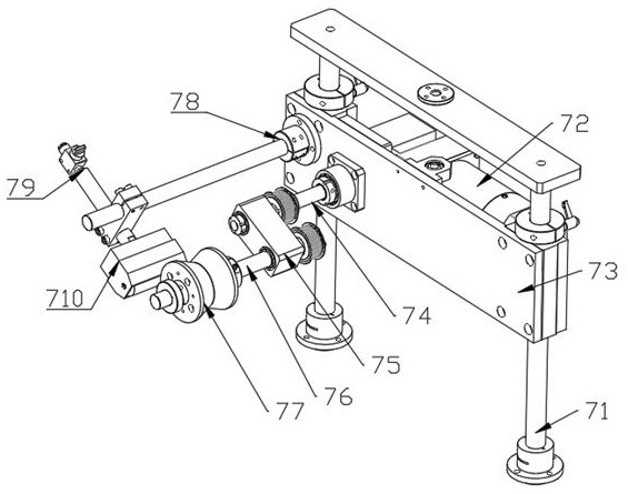 Full-automatic assembling equipment for environment-friendly rotor