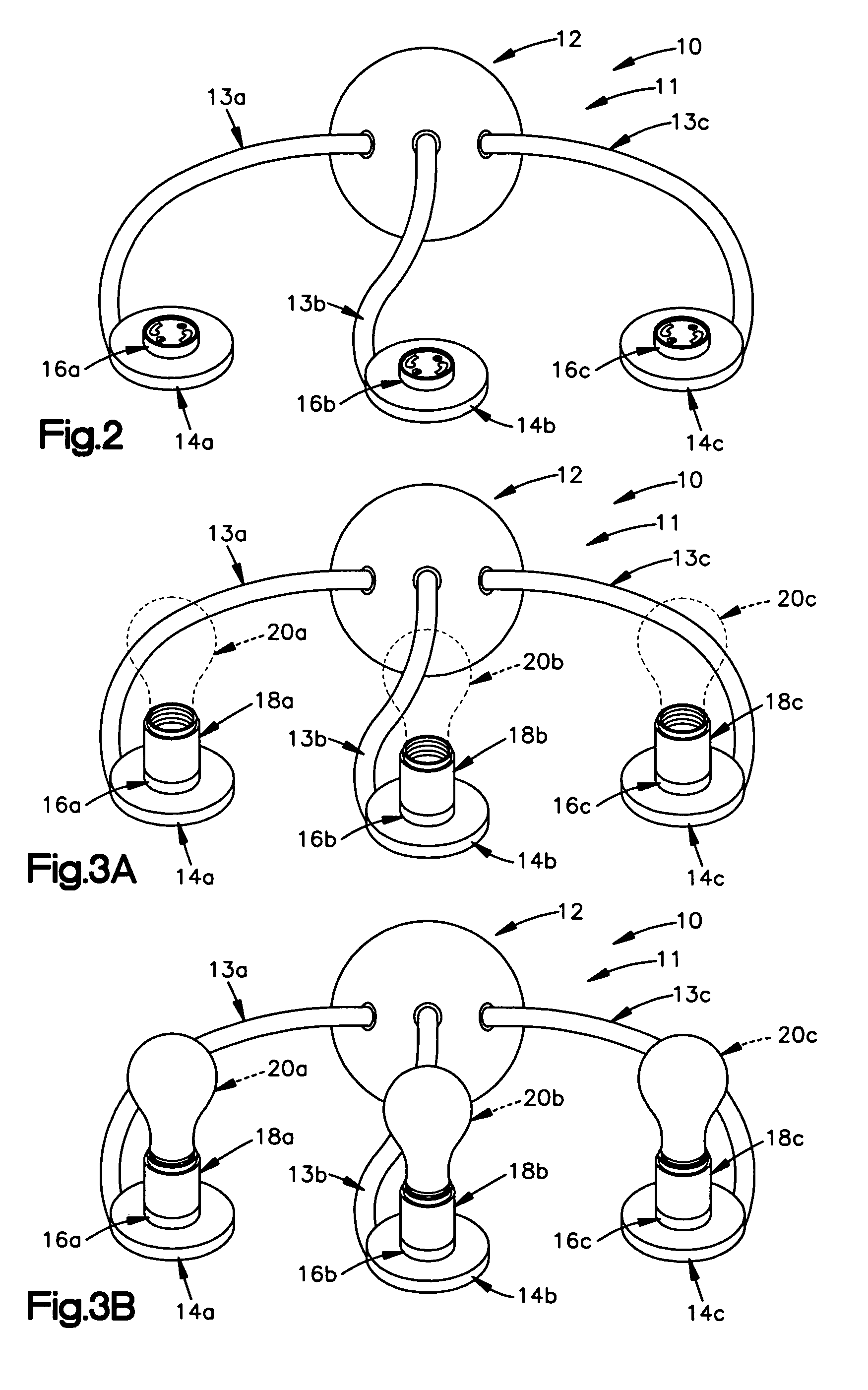 Methods for converting incandescent lighting products to fluorescent lighting products