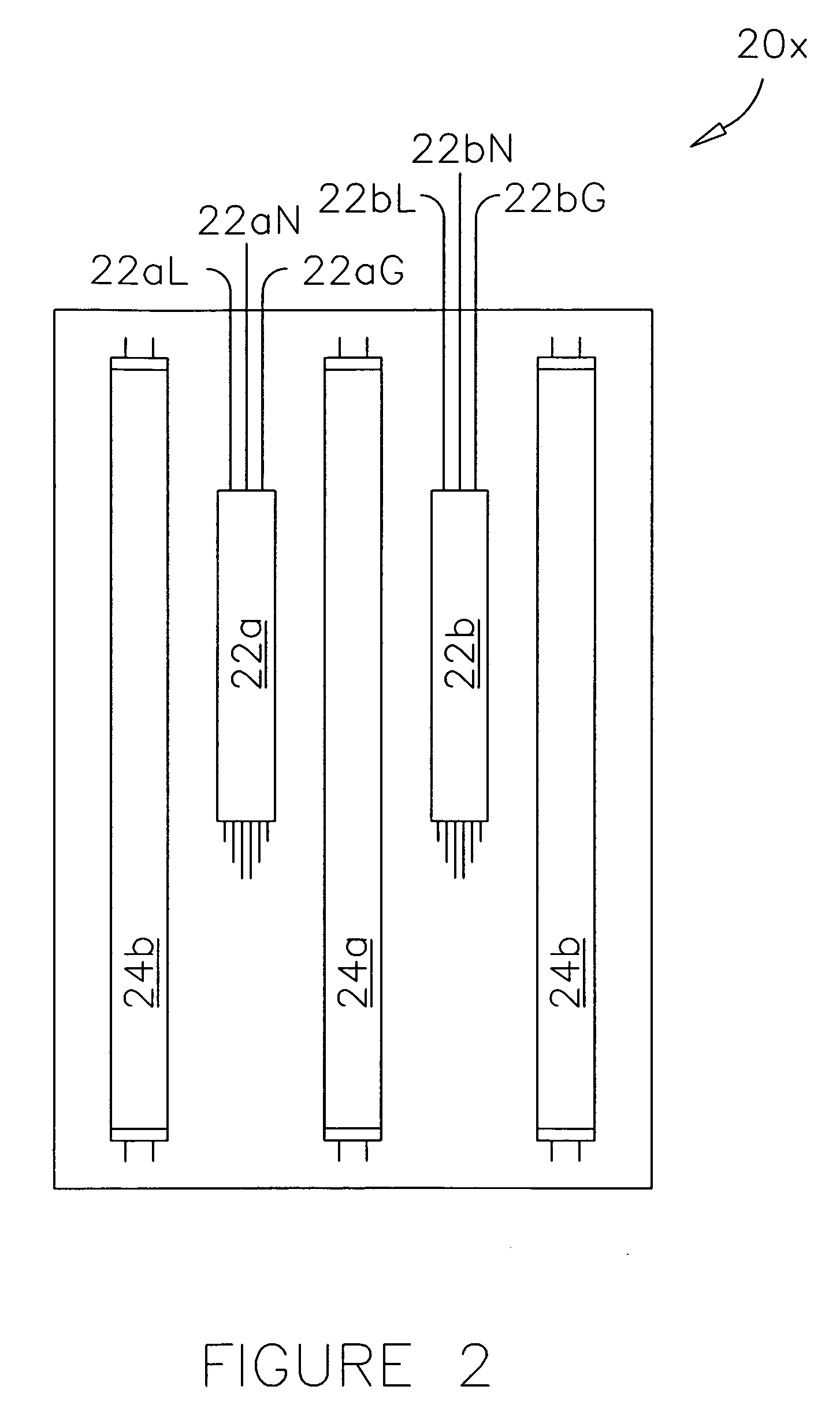 Simplfied lighting control system