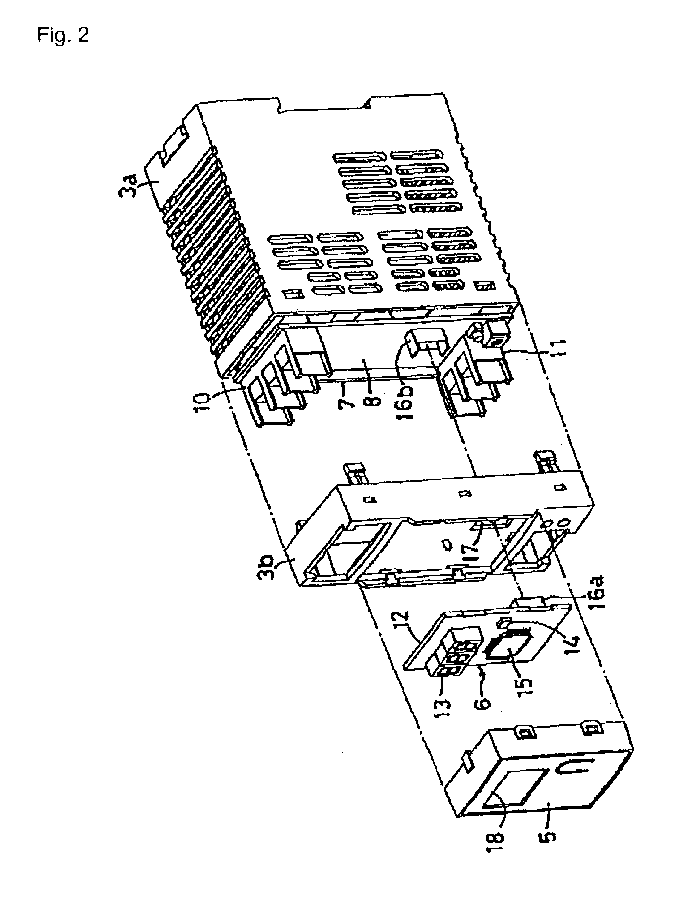 Remaining lifetime estimating method, temperature detecting structure and electronic equipment