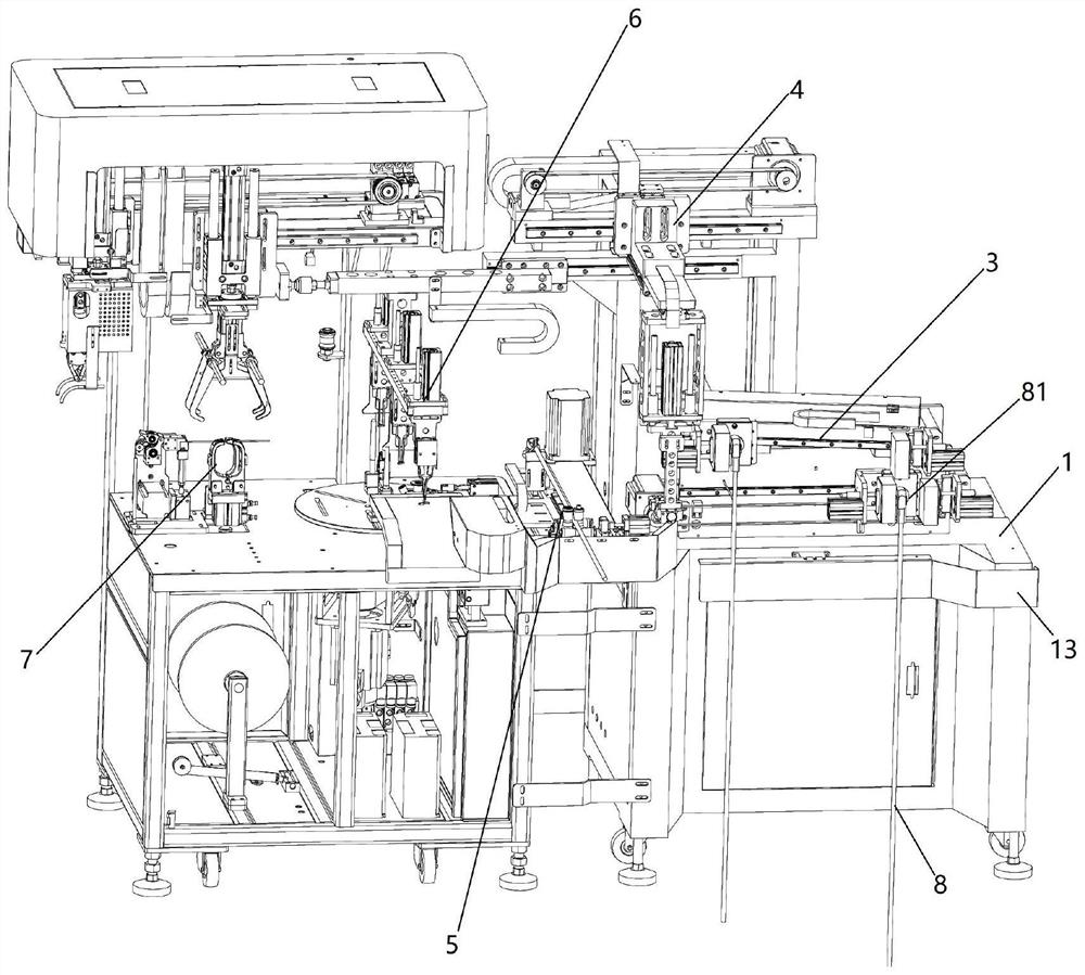 Automatic testing and winding all-in-one machine