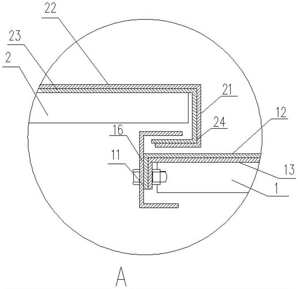 Heat-resisting fireproof elevator door